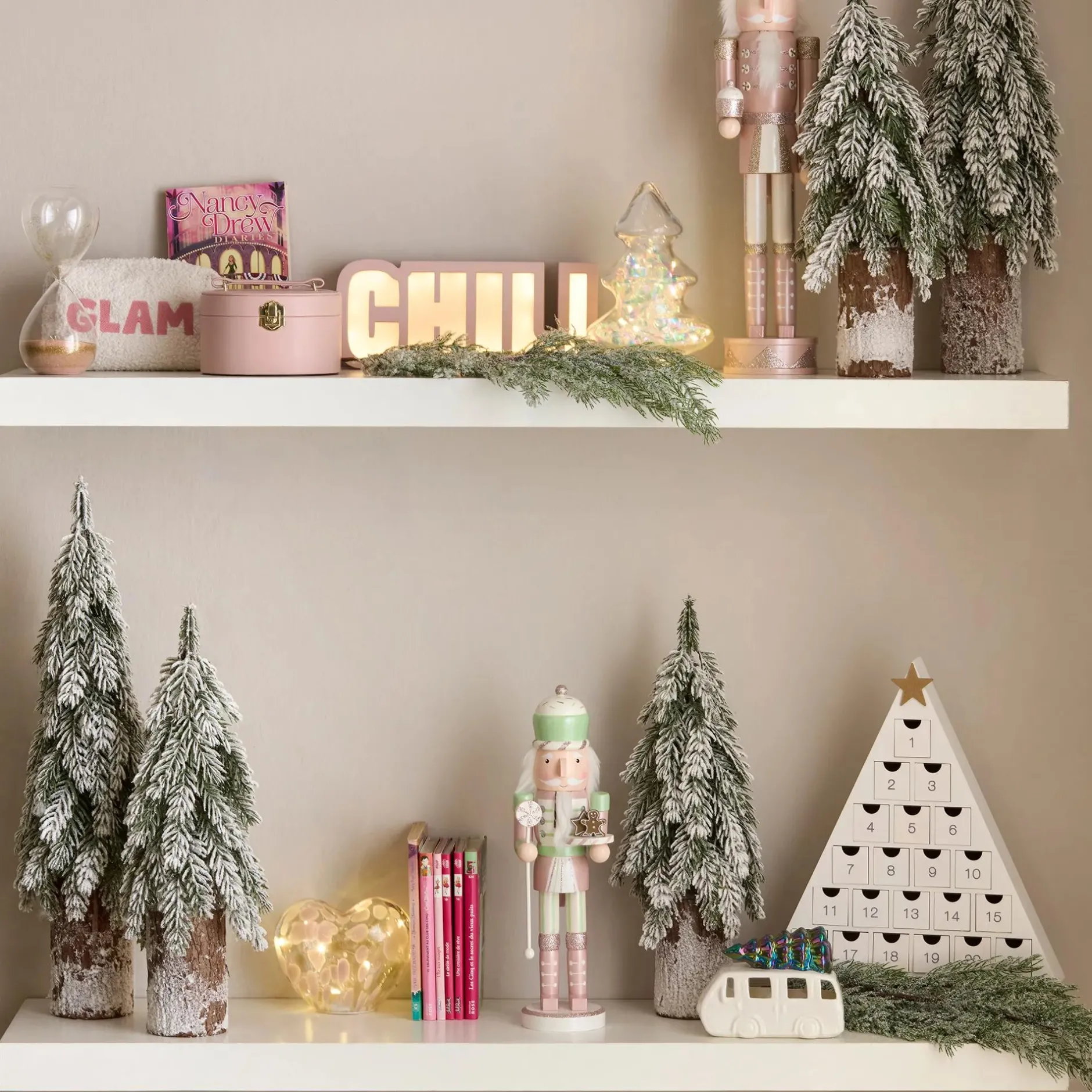 Online Light Up Ceramic Van With Tree Junior Decorative Accessories