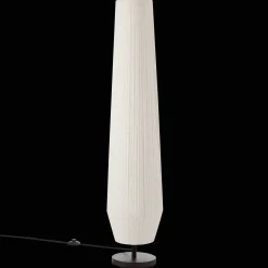 New Linen Tube Floor Lamp Floor Lamps