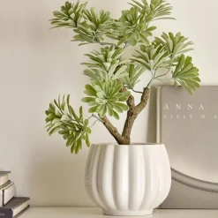 Discount Lotus in Ceramic Pot Artificial Plants