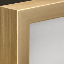 New Man & Woman Silhouette Gold Wall Art Bathroom Wall Decor