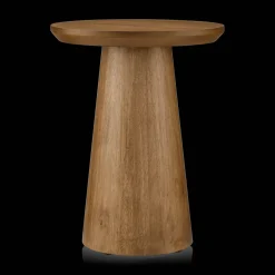 Mango Wood Hourglass Side Table Side Tables|Coffee Tables & Side Tables