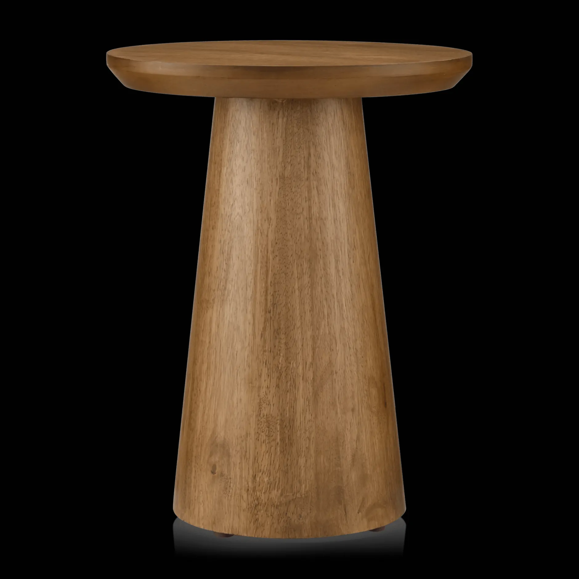 Mango Wood Hourglass Side Table Side Tables|Coffee Tables & Side Tables
