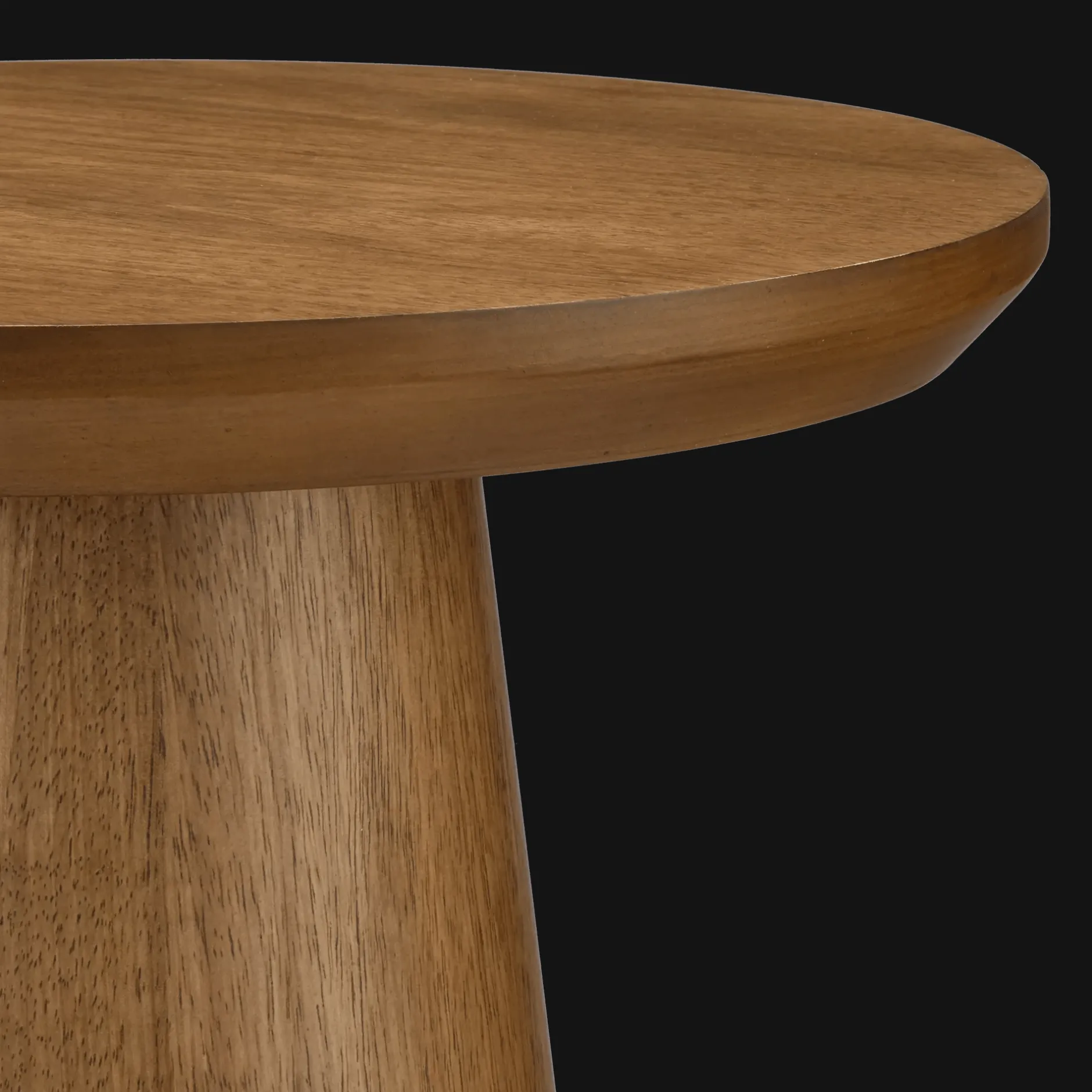 Mango Wood Hourglass Side Table Side Tables|Coffee Tables & Side Tables