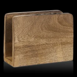 New Mango Wood Napkin Holder Dinnerware|Kitchen & Dining Accessories