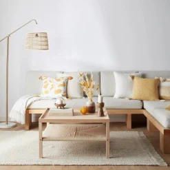 Clearance Mango Wood Pillar Candle Holder Home Decorative Items & Objects|Candles & Candle Stick Holders