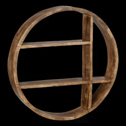Outlet Mango Wood Shelf Wall Decorations