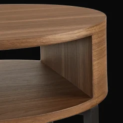 Best Metal and Walnut Side Table Side Tables|Coffee Tables & Side Tables