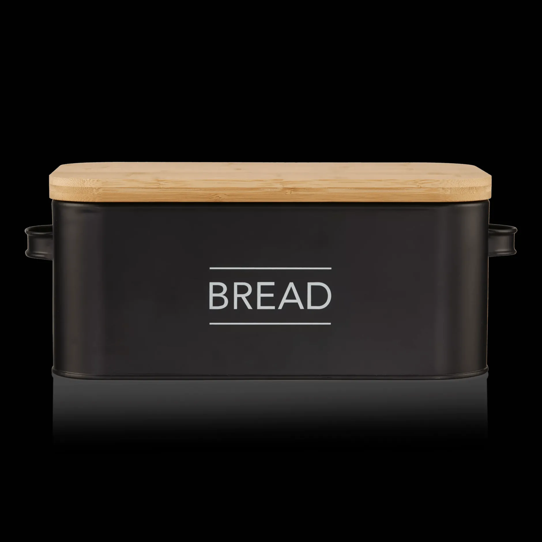 Discount Metal Bread Box with Bamboo Lid Dinnerware|Kitchen & Dining Accessories