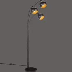 Clearance Metal Floor Lamp with 3 Metal Globes Floor Lamps
