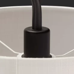 Discount Metal Floor Lamp with White Shade Floor Lamps