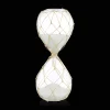 Discount 30-Minute Decorative Hourglass with White Sand 7 x 20 cm. Home Decorative Items & Objects