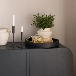 Best Modern Candle Holder in Black Metal Home Decorative Items & Objects|Candles & Candle Stick Holders