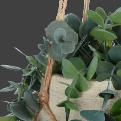 Natural Rope Hanging Eucalyptus Artificial Plants