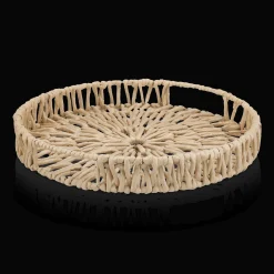 Best Natural Round Woven Tray Home Decorative Items & Objects