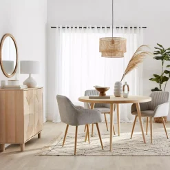 Sale Natural Wood Round Dining Table Furniture Accessories|Dining Tables & Kitchen Tables