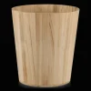 Best Natural Wood Waste Bin Bathroom Accessories|Storage Baskets & Hampers