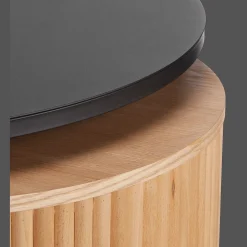 Best Nesting Coffee Table - Black Metal and Natural Wood Coffee Tables|Coffee Tables & Side Tables