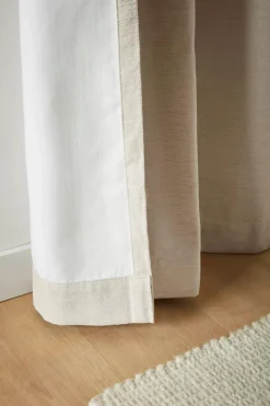 Discount Oatmeal Adrie Blackout Curtain Sheer Curtains & Window Sheer Panels|Blackout Window Curtains