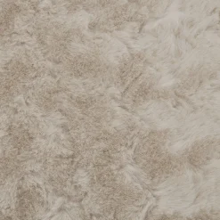 New Oatmeal Sheep Faux Fur Throw Pillow Decorative Throw Pillows