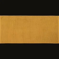 Ochre Ribbed Bath Towel Bath Towels