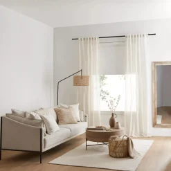 Discount Off White Chita Cordless Blackout Roller Shade Window Blinds & Shades