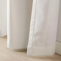 Best Off White Mullins Blackout Back-Tab Curtain Sheer Curtains & Window Sheer Panels|Blackout Window Curtains