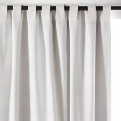 Best Off White Mullins Blackout Back-Tab Curtain Sheer Curtains & Window Sheer Panels|Blackout Window Curtains