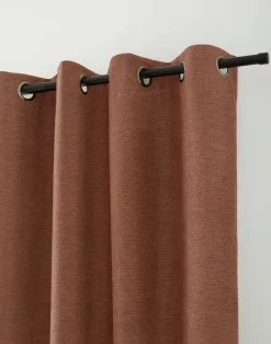 Outlet Orange Dion Blackout Curtain Sheer Curtains & Window Sheer Panels|Blackout Window Curtains