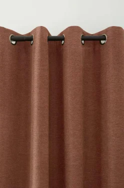Outlet Orange Dion Blackout Curtain Sheer Curtains & Window Sheer Panels|Blackout Window Curtains