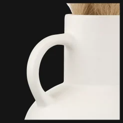 Hot Pampas Bouquet in Vase Artificial Plants