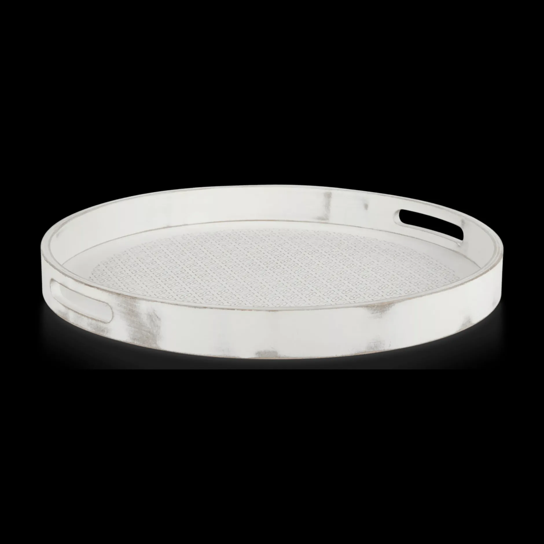 Clearance Patterned Serving Tray Home Decorative Items & Objects