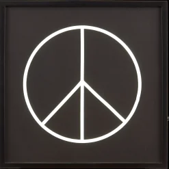Peace Sign Neon Light Up Wall Art Junior Wall Decor & Mirrors