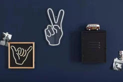 Hot Peace Sign Neon Light Wall Decor Junior Wall Decor & Mirrors