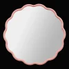 New Pink Scalloped Mirror Junior Wall Decor & Mirrors