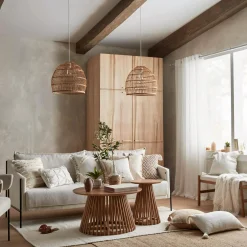 Best Rattan Natural Ceiling Lamp Ceiling Lamps