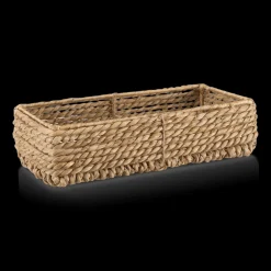 Outlet Rectangular Natural Fiber Storage Tray Storage Baskets & Hampers|Storage & Baskets