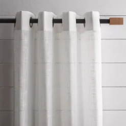 Discount Rectangular Wood Curtain Rod Set - Diameter 13/16 mm Curtain Rods