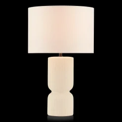 New Ribbed Ceramic Table Lamp Table Lamps