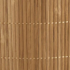 Discount Round Bamboo Hamper with Lining and Faux Leather Handles Storage Baskets & Hampers|Storage & Baskets