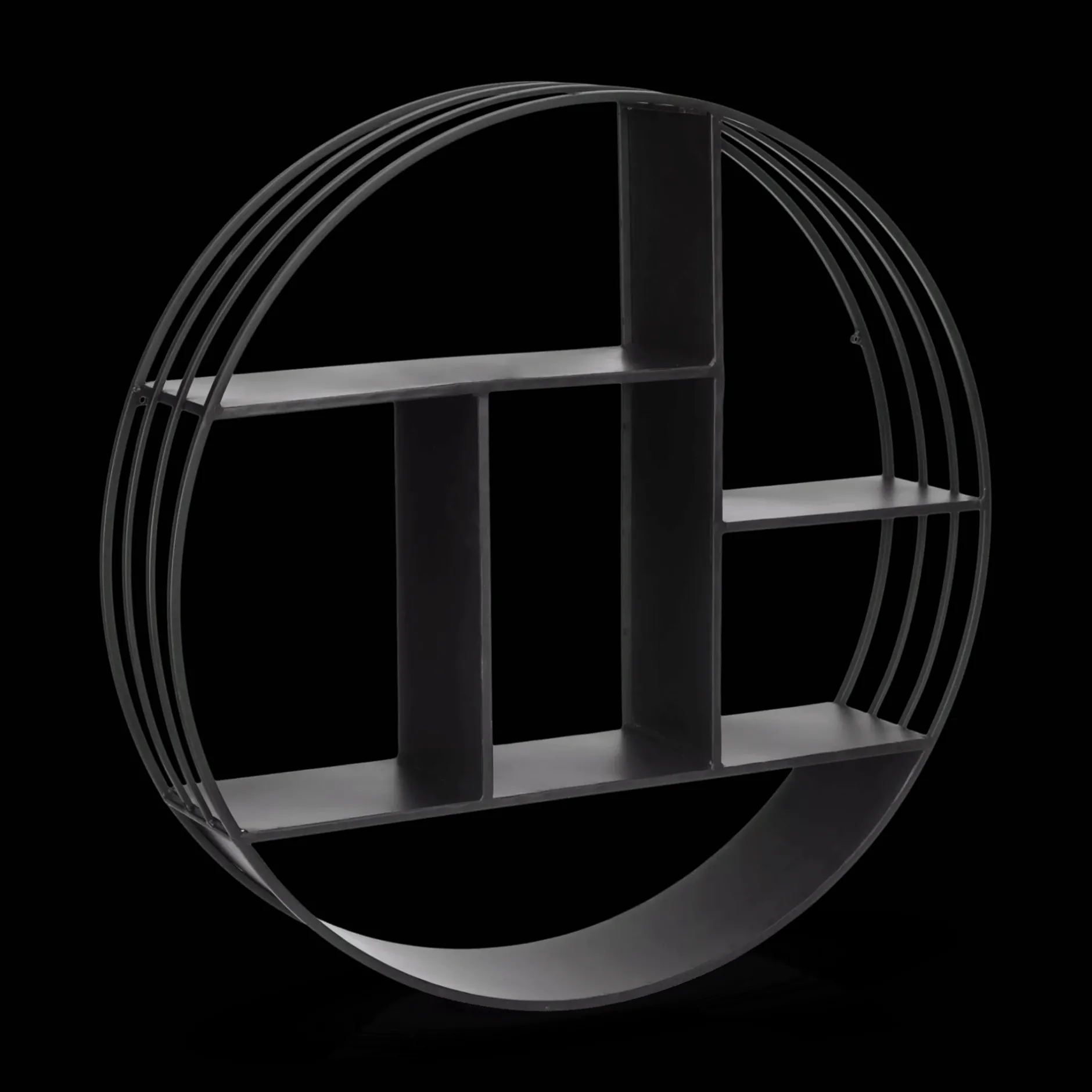 Clearance Round Metal Wall Shelf Wall Decorations