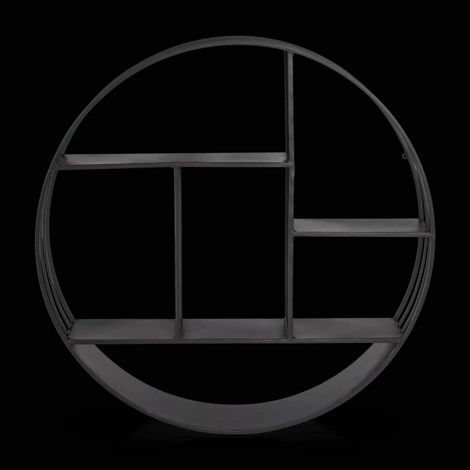 Clearance Round Metal Wall Shelf Wall Decorations