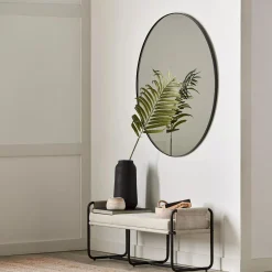 Hot Round Mirror with Black Frame Mirrors