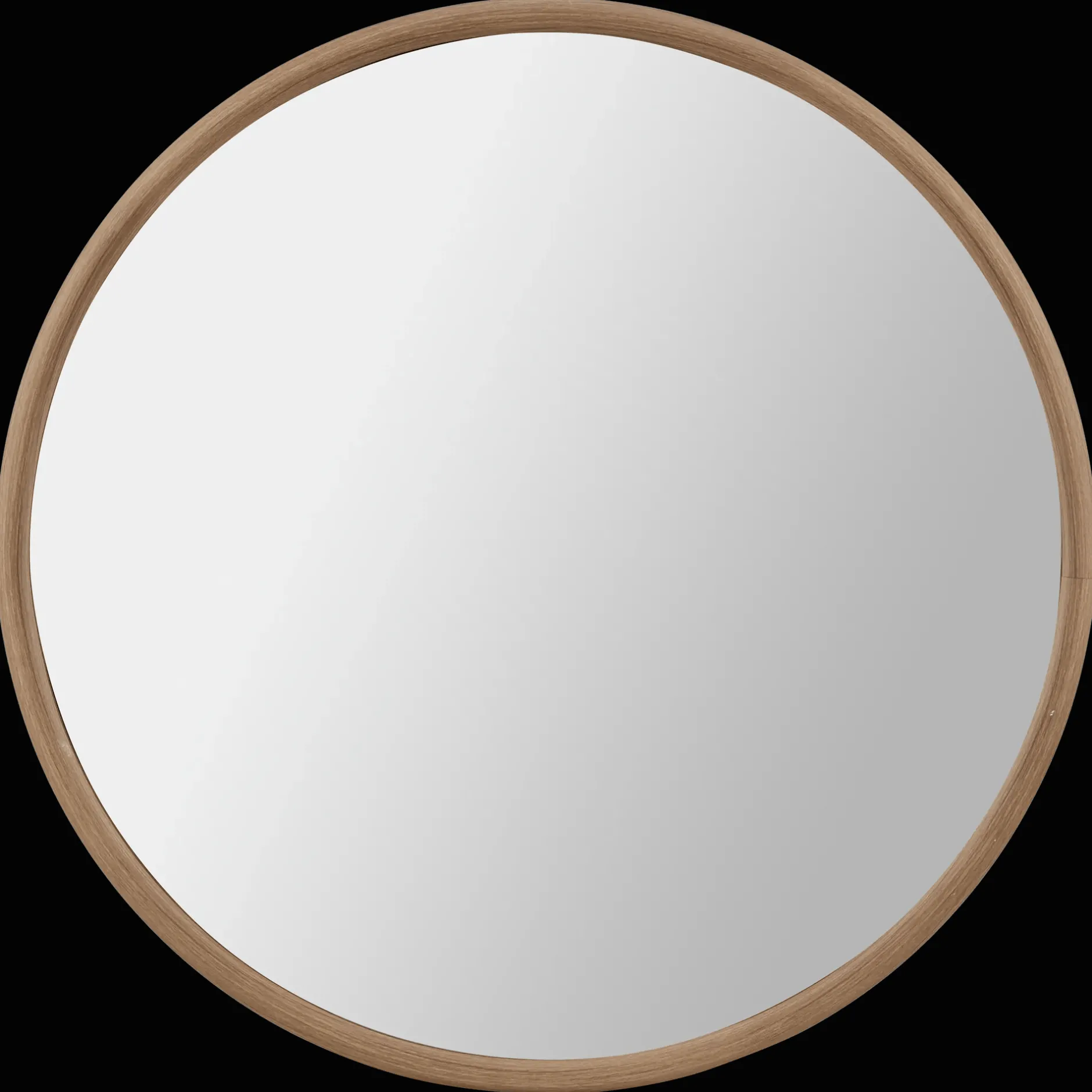 Best Round Mirror with Natural Frame Mirrors