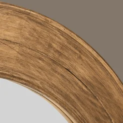 Best Round Pine Wood Mirror Mirrors