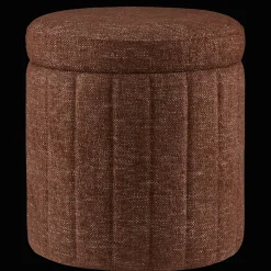 Hot Round Storage Fabric Ottoman Entryway Benches Ottomans And Poufs|Ottomans & Benches