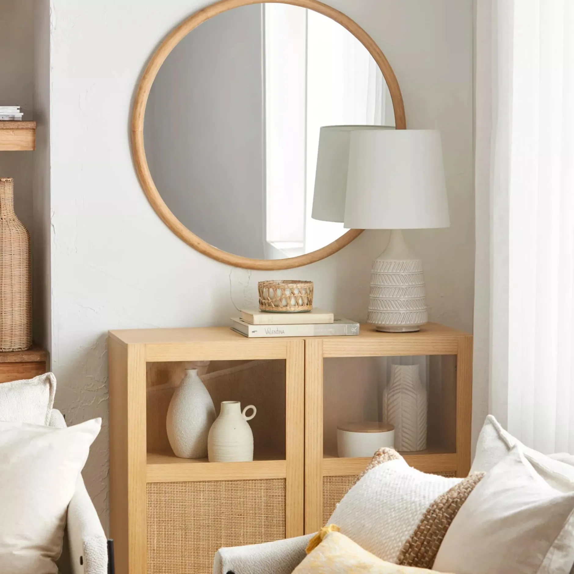 Best Round Wood-Framed Mirror Mirrors