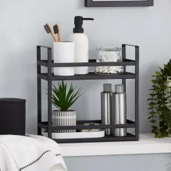 Hot Rubber Coated Black and White Soap Dispenser Bathroom Accessories