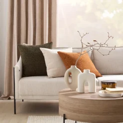 Best Rust Ansley Decorative Pillow Decorative Throw Pillows