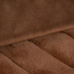 Hot Rust Cougar Faux Fur Throw Decorative Throws & Blankets