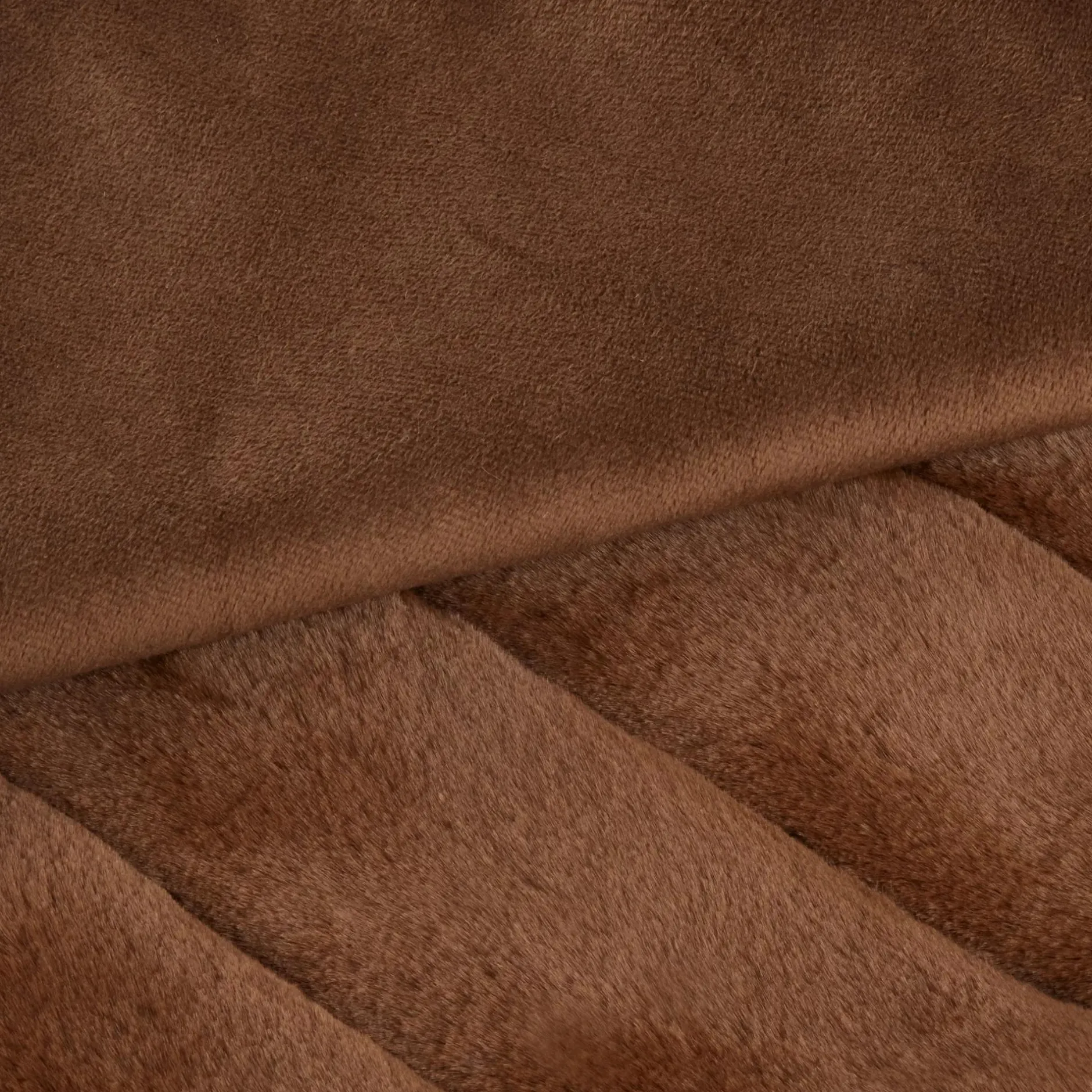 Hot Rust Cougar Faux Fur Throw Decorative Throws & Blankets
